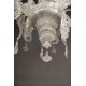 Lámpara de cristal de Murano
