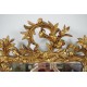 Espejo dorado Art-Nouveau