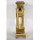 Reloj imperio de bronce dorado