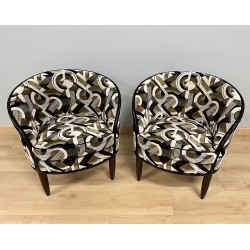 Pareja de sillones Art-Deco