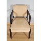 Cuatro sillones lacados en negro 1940