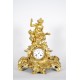 Reloj Napoleón III de bronce dorado
