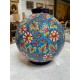 Emaux de Longwy : vase boule