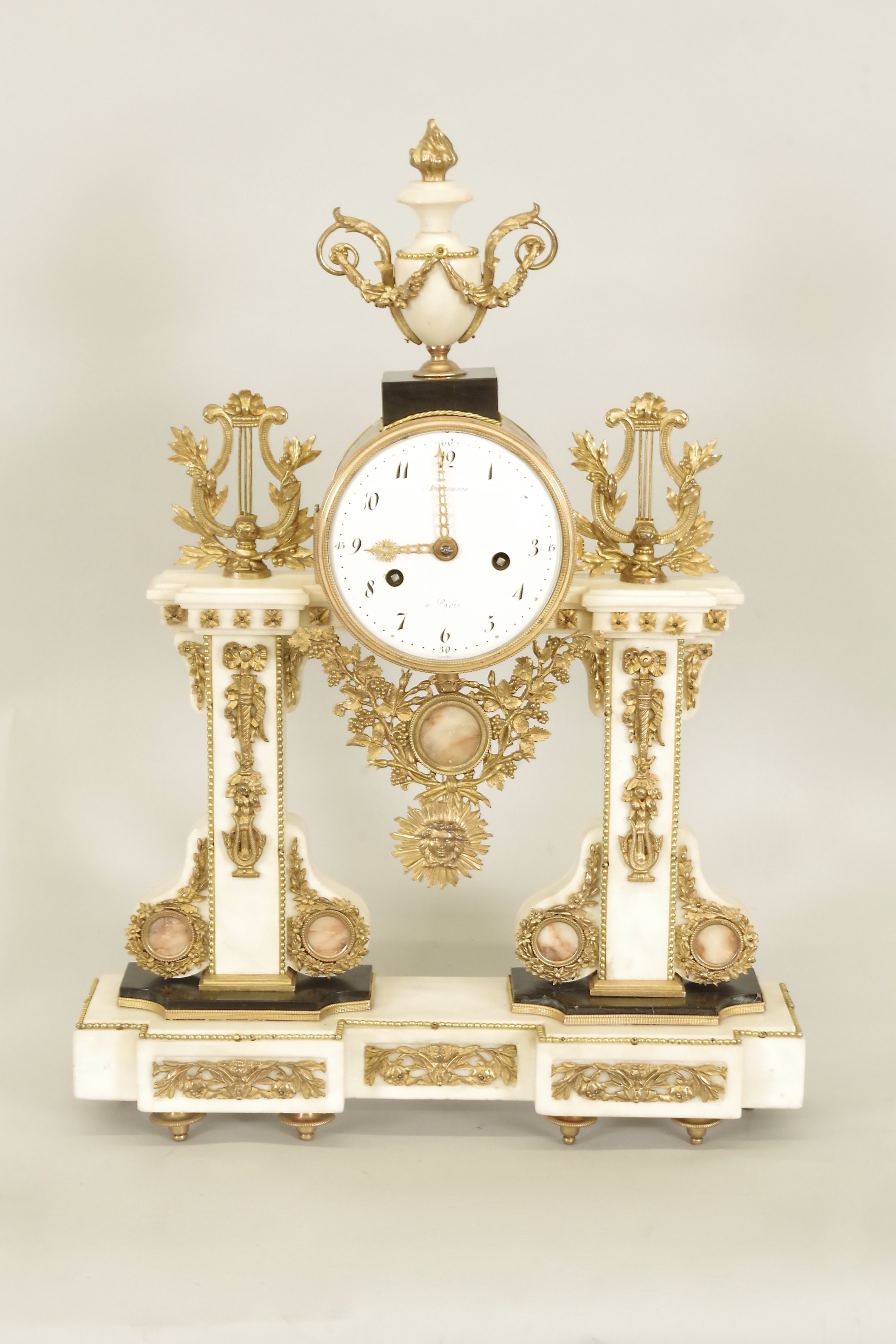 Reloj época de Luis XVI firmado Hartemann - de San Juan - Antigüedades de San Juan