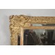 Espejo de madera dorada de la época de la Regencia